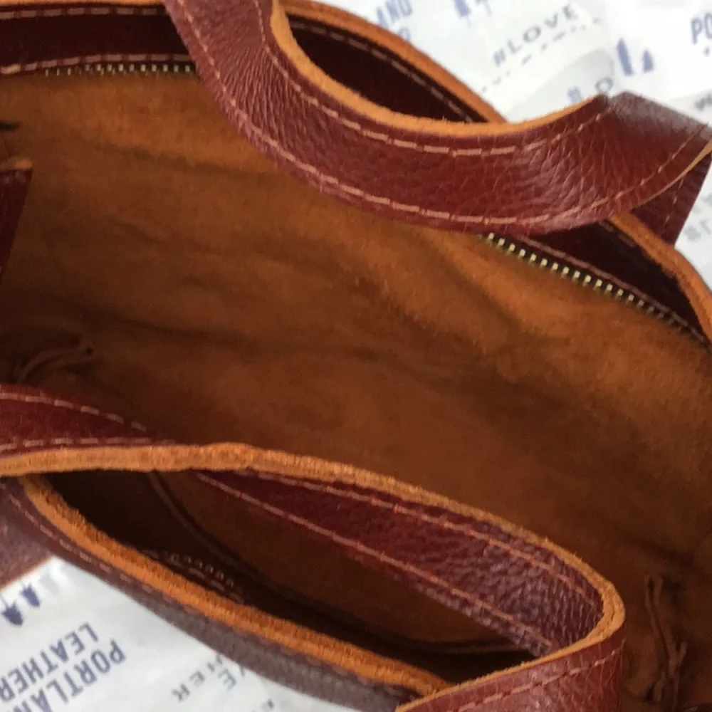 Portland Leather Goods MINI CROSSBODY TOTE - Picture 6 of 6